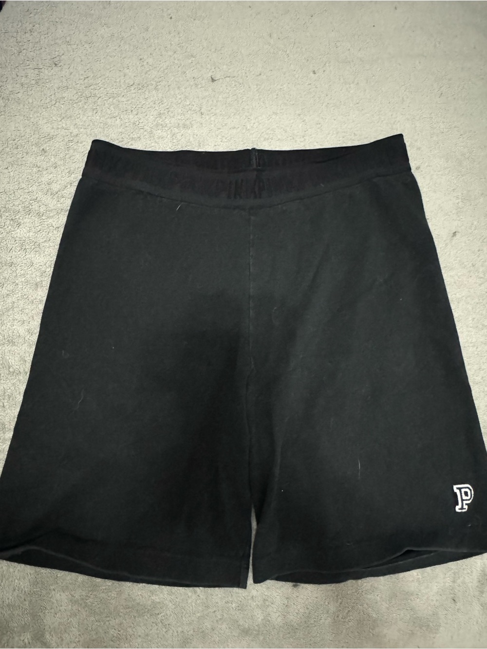 PINK Victoria's Secret Black Bike Shorts